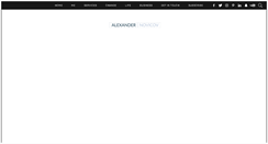 Desktop Screenshot of alexnovicov.com